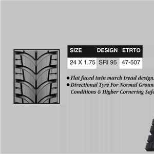 24X1.75 ZWART REFLEX NO PUNCTURE